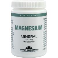 Magnesium 200 mg tab. 90 stk.